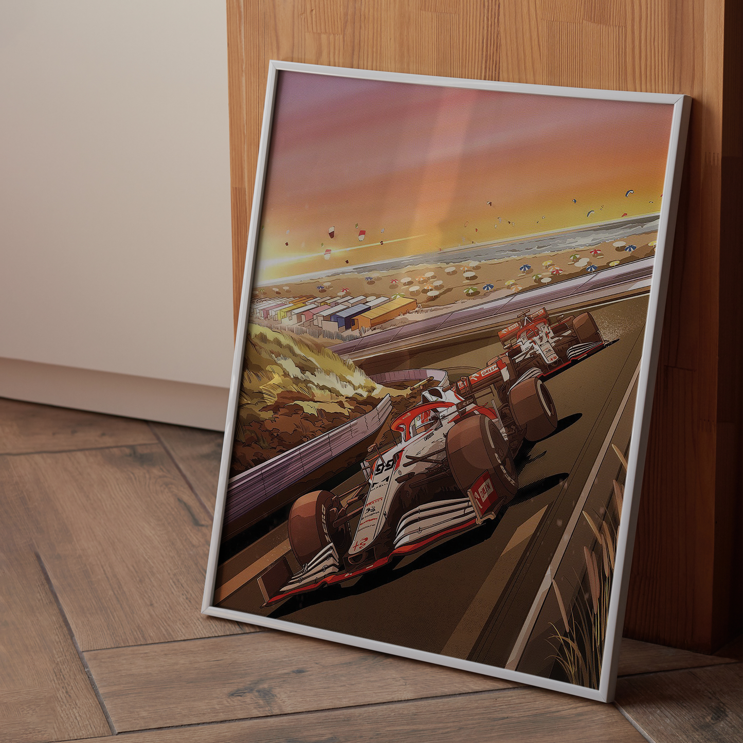 Netherlands 2021 Alfa Romeo F1 Poster