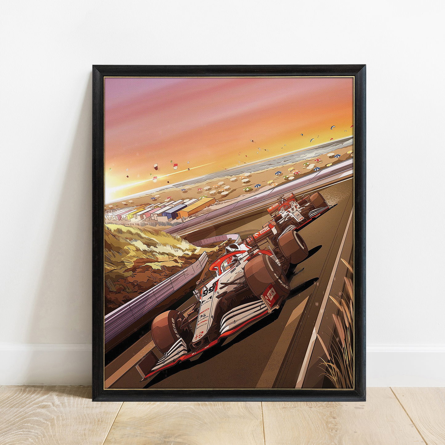 Netherlands 2021 Alfa Romeo F1 Poster
