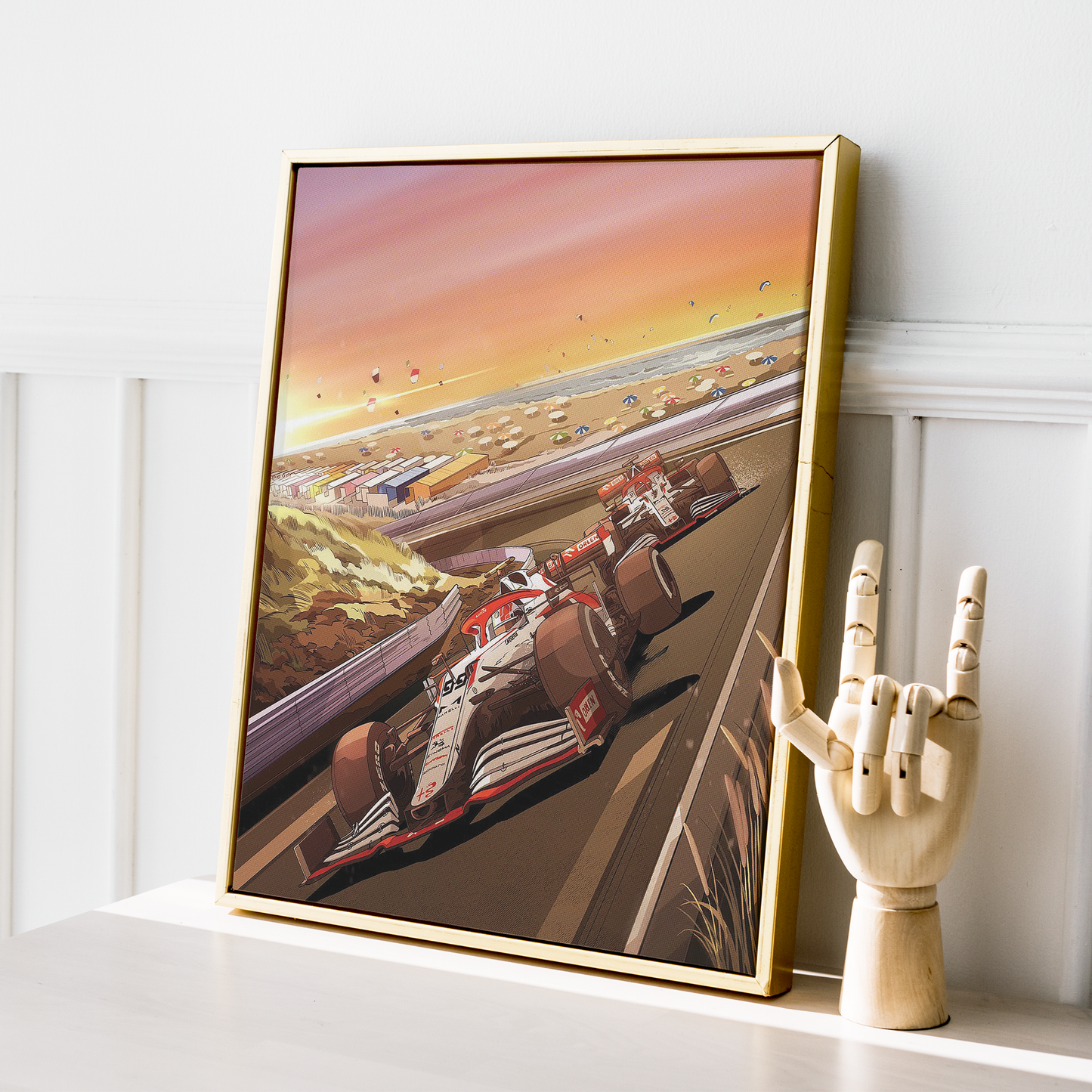Netherlands 2021 Alfa Romeo F1 Poster