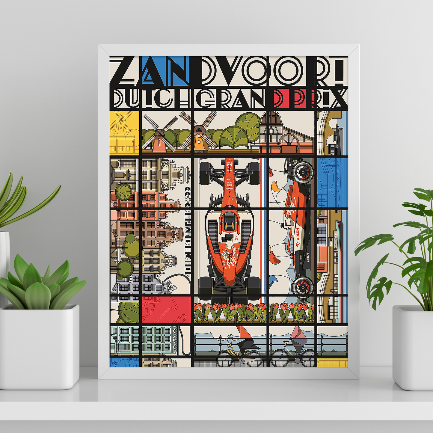 Netherlands 2022 Alfa Romeo F1 Poster image 0