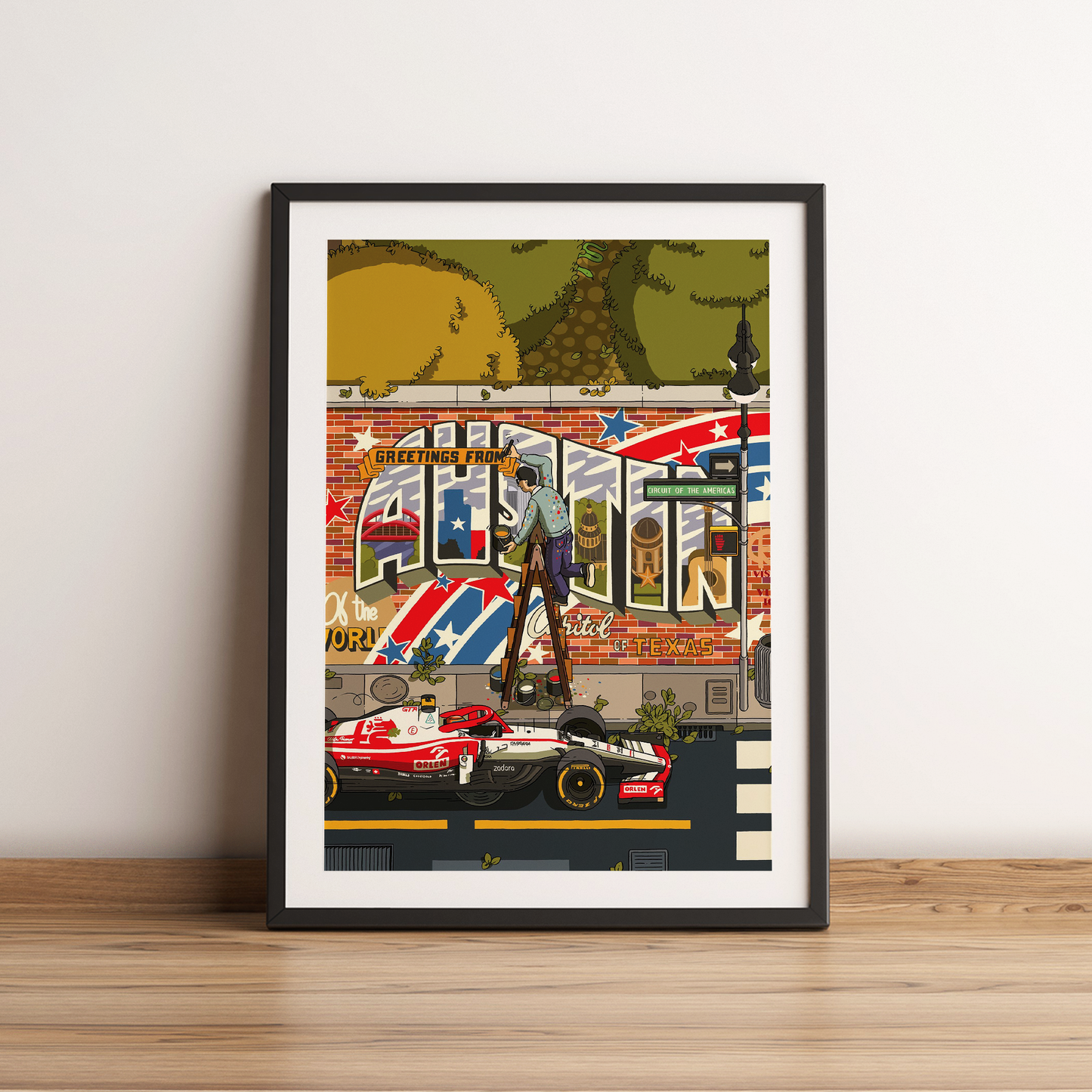 USA 2021 Alfa Romeo F1 Poster image 2