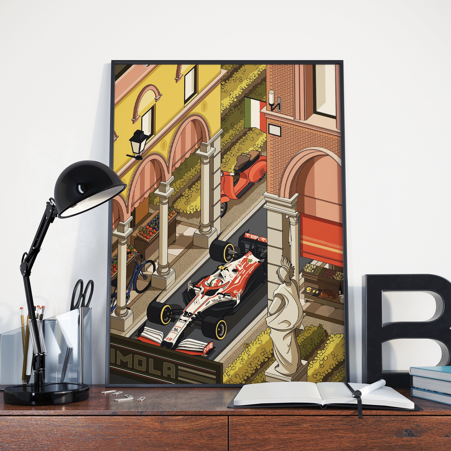 Italy 2021 Alfa Romeo F1 Poster image 0