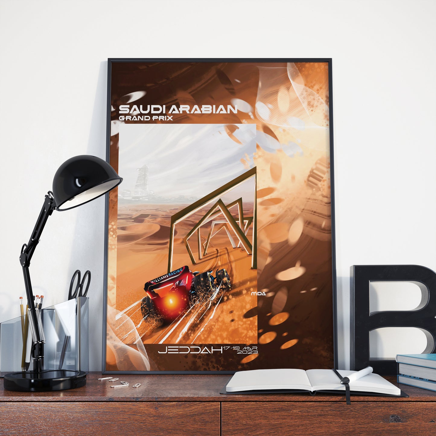 Saudi Arabia 2023 Williams F1 Poster image 0