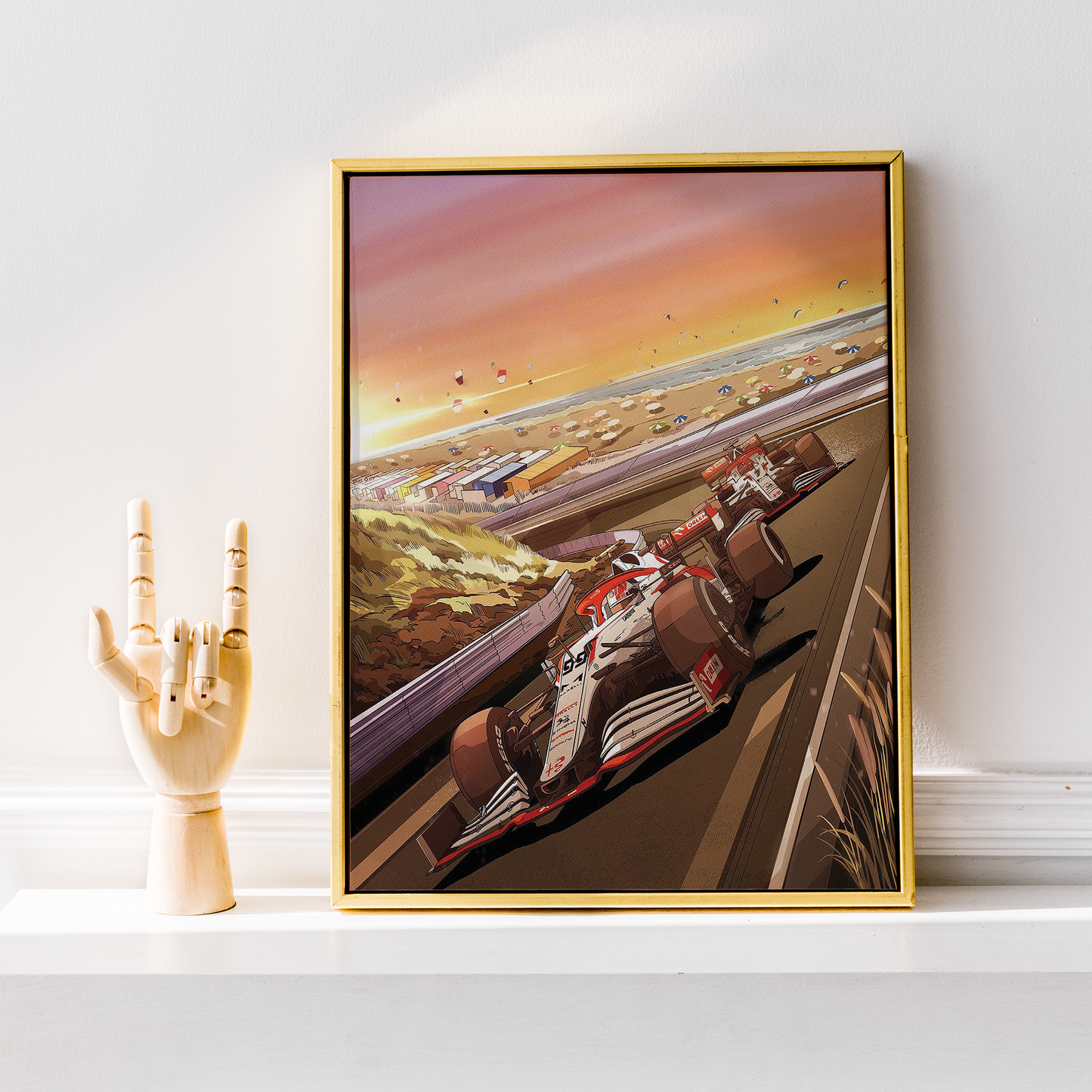 Netherlands 2021 Alfa Romeo F1 Poster image 1