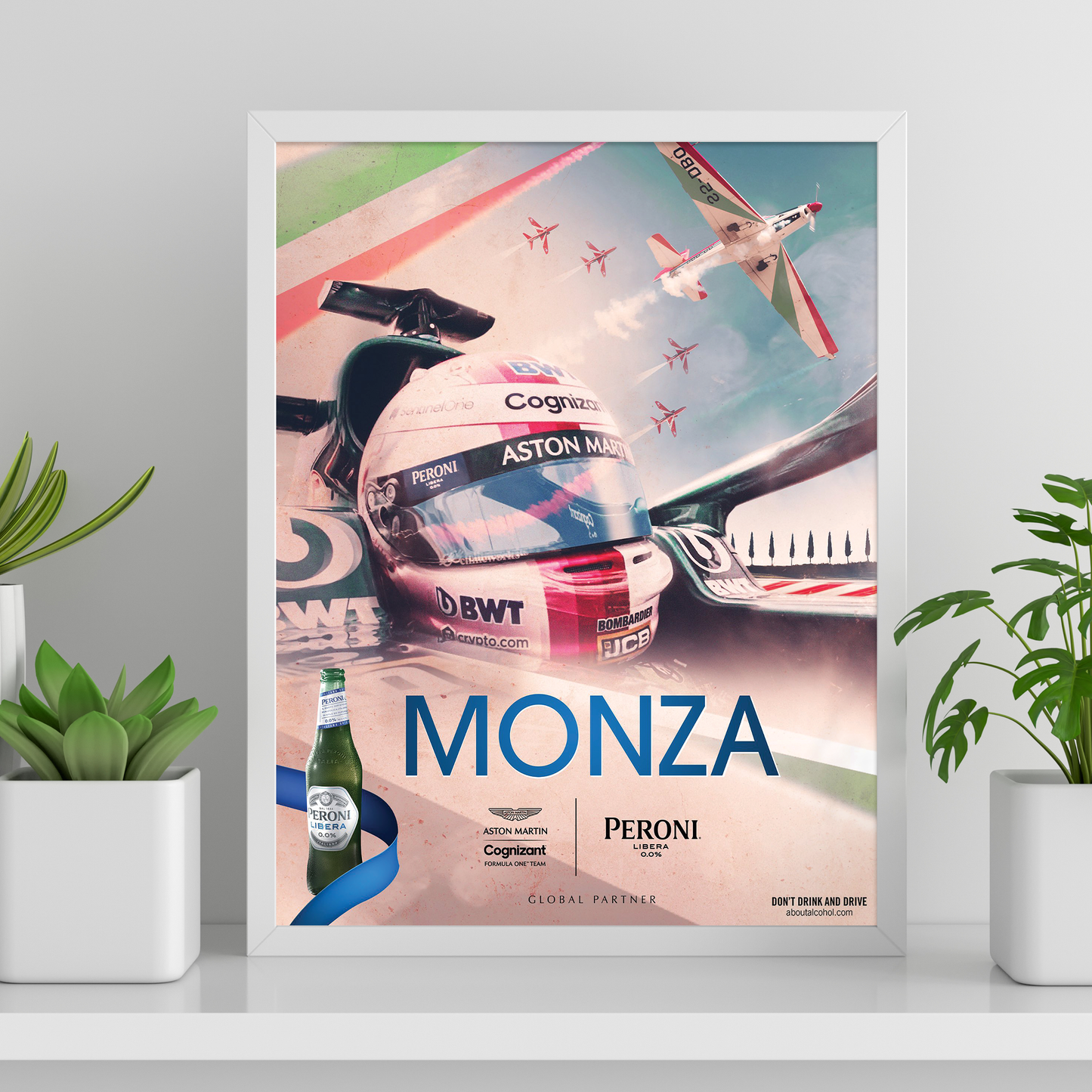Italy 2021 Aston Martin F1 Poster image 0