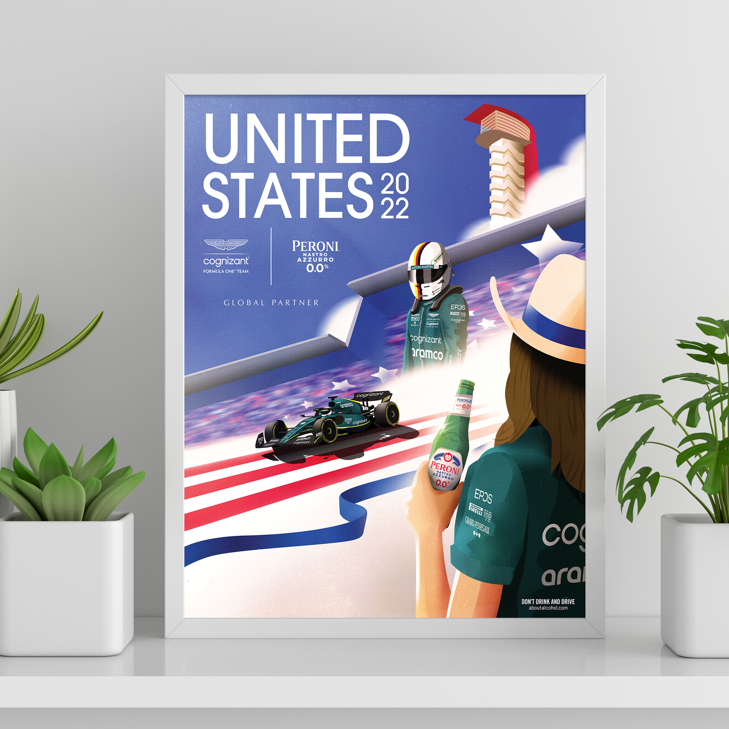 USA 2022 Aston Martin F1 Poster image 0