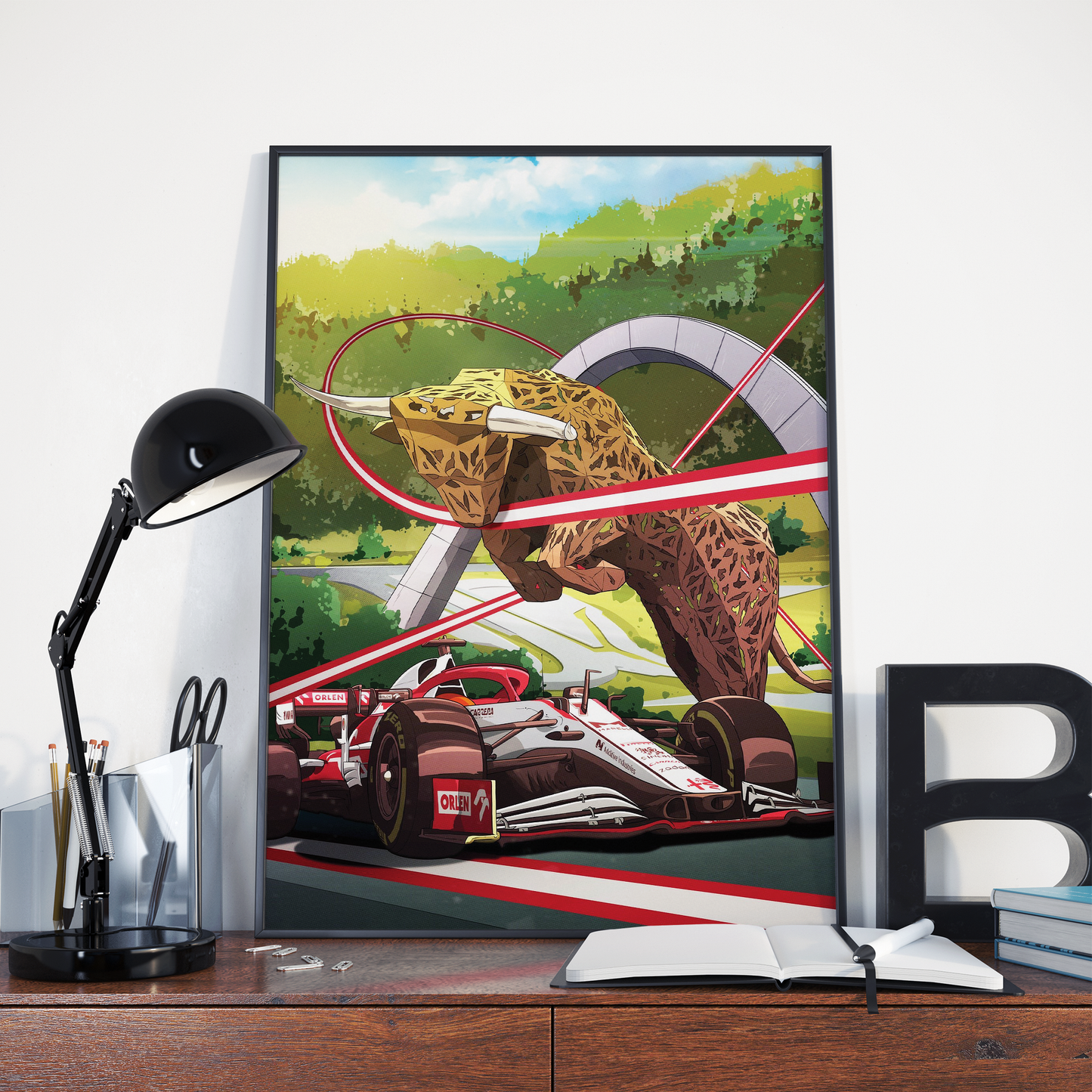 Austria 2021 Alfa Romeo F1 Poster image 0