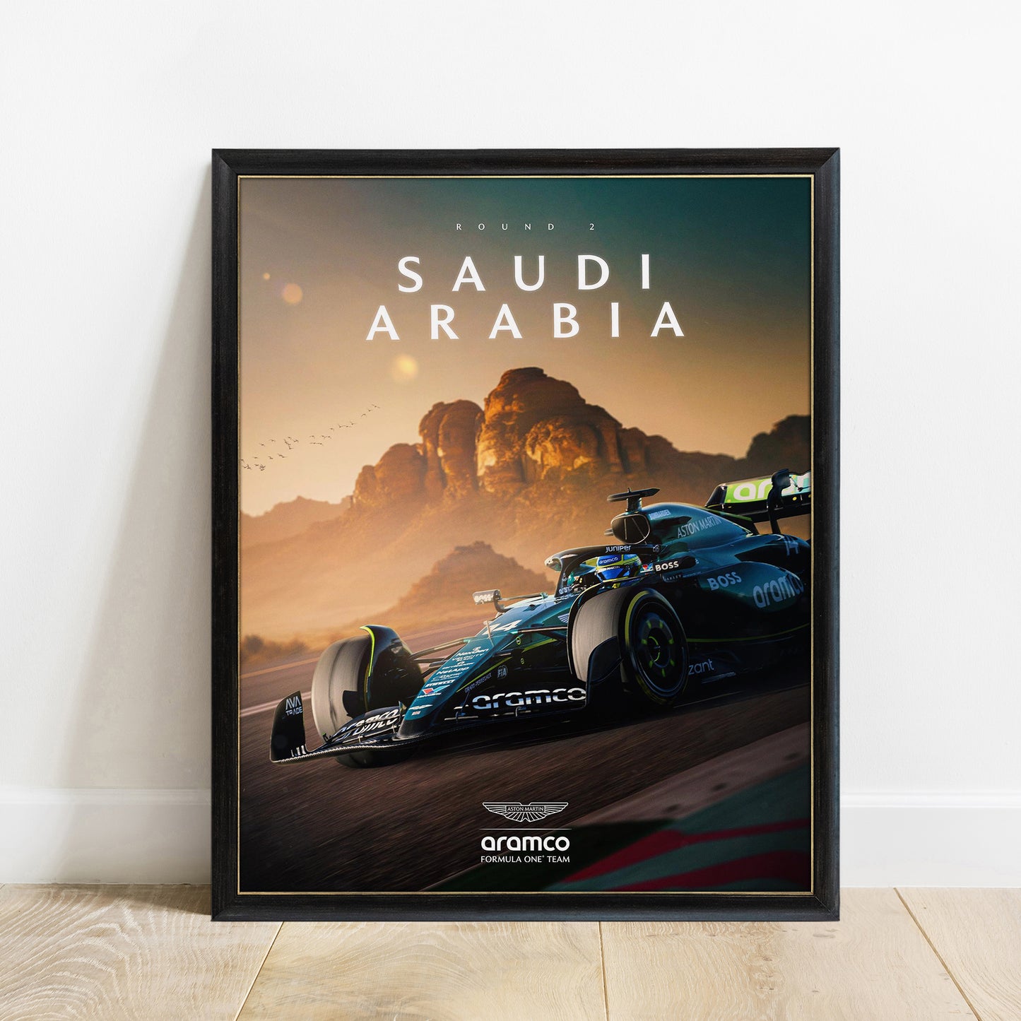 Saudi Arabia 2024 Aston Martin F1 Poster image 0