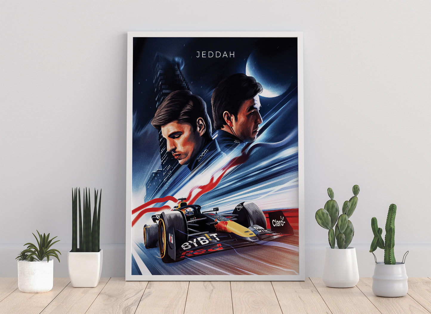 Saudi Arabia 2023 Red Bull F1 Poster