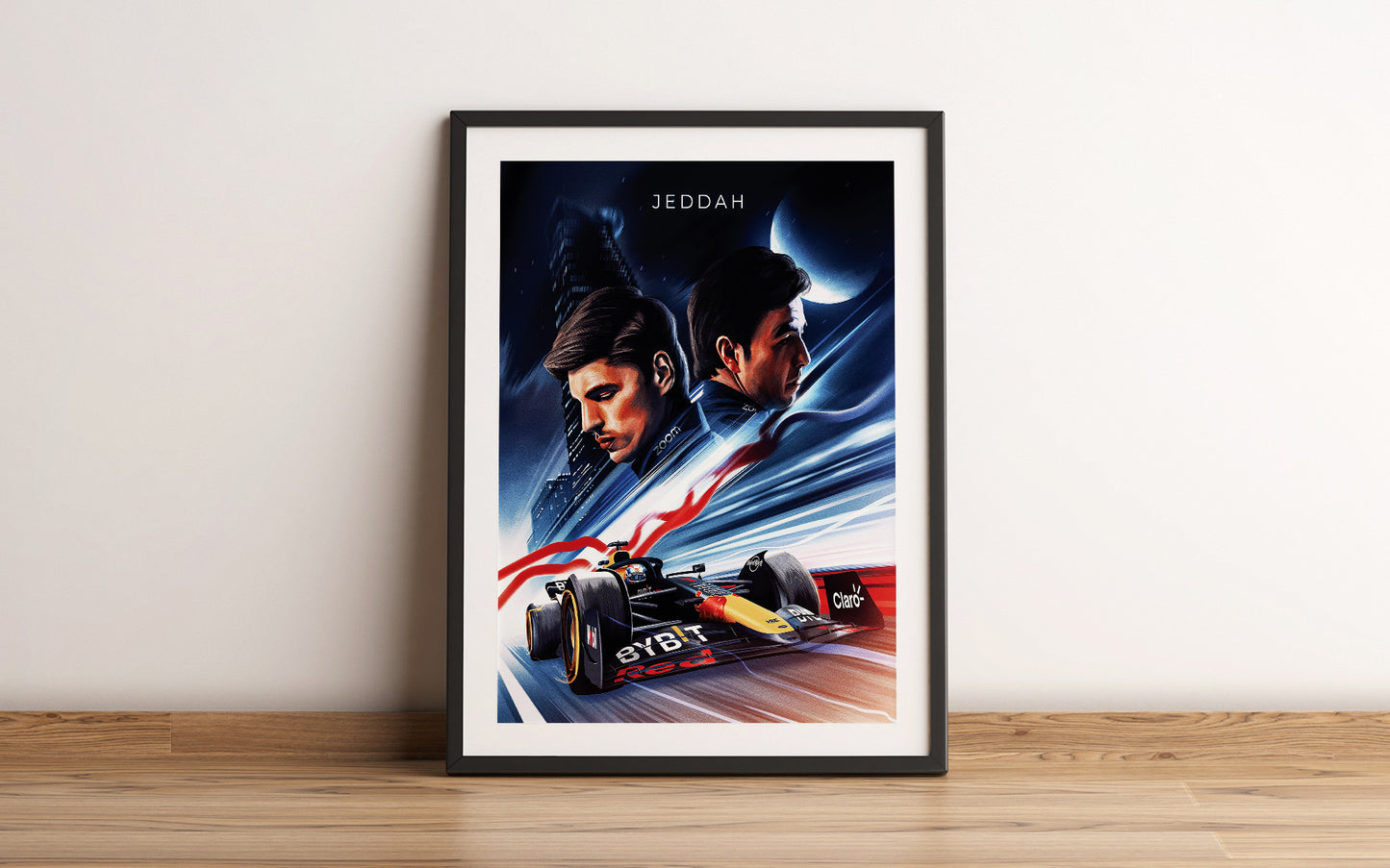 Saudi Arabia 2023 Red Bull F1 Poster