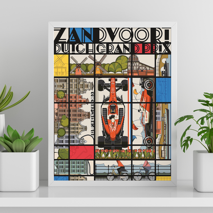 Netherlands 2022 Alfa Romeo F1 Poster image 0