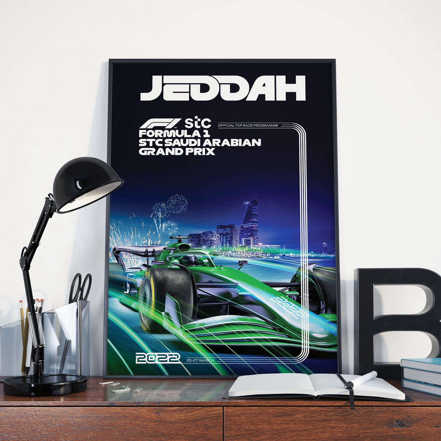 Saudi Arabia GP Official 2022 F1 Poster image 0