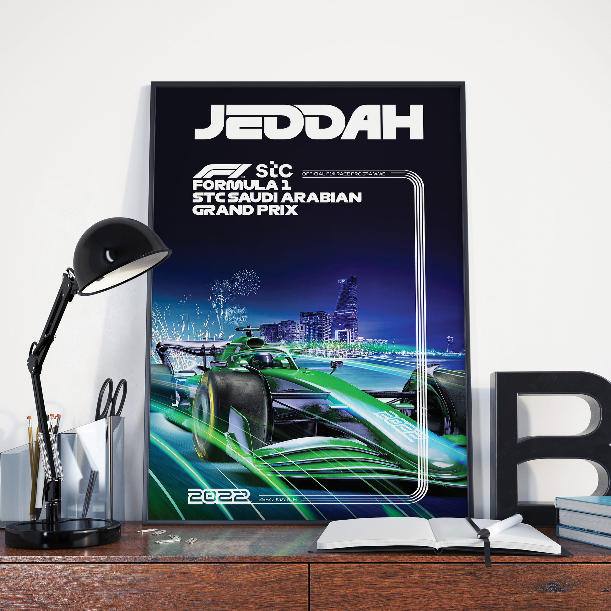 Saudi Arabia GP Official 2022 F1 Poster image 0