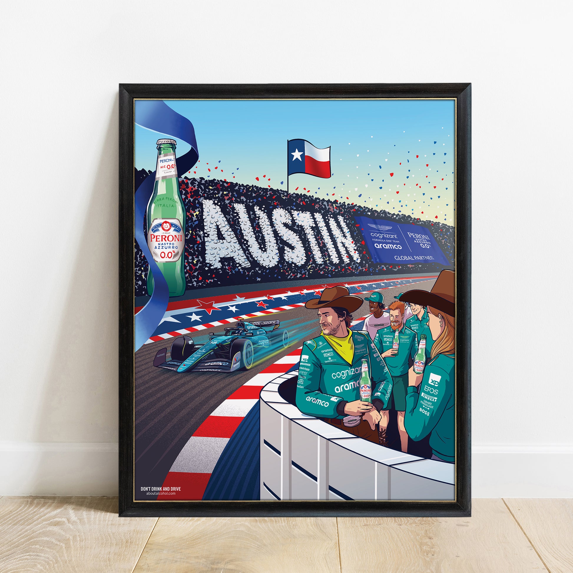 USA 2023 Aston Martin F1 Poster image 0