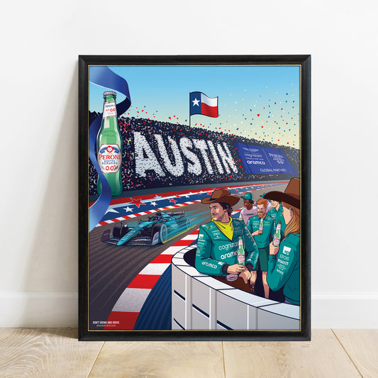 USA 2023 Aston Martin F1 Poster image 0