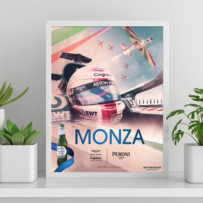 Italy 2021 Aston Martin F1 Poster image 0