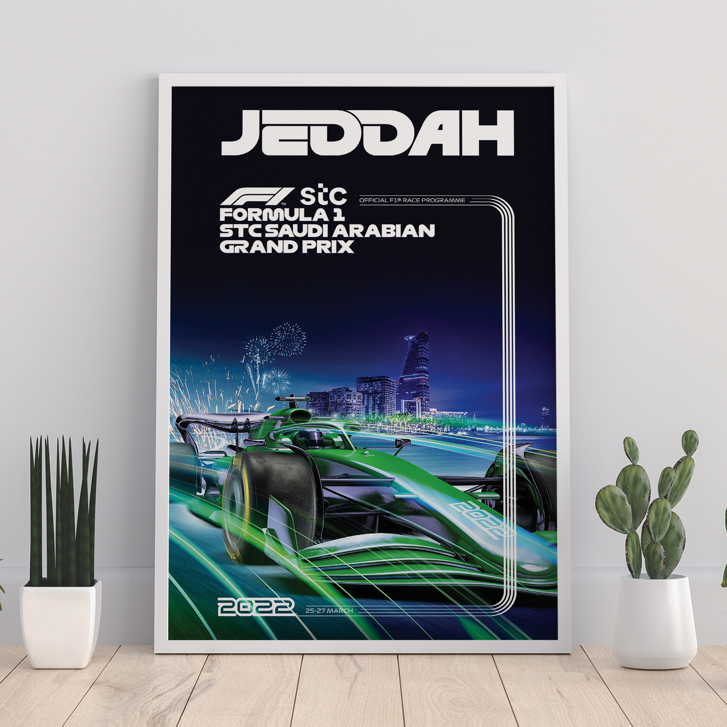 Saudi Arabia GP Official 2022 F1 Poster