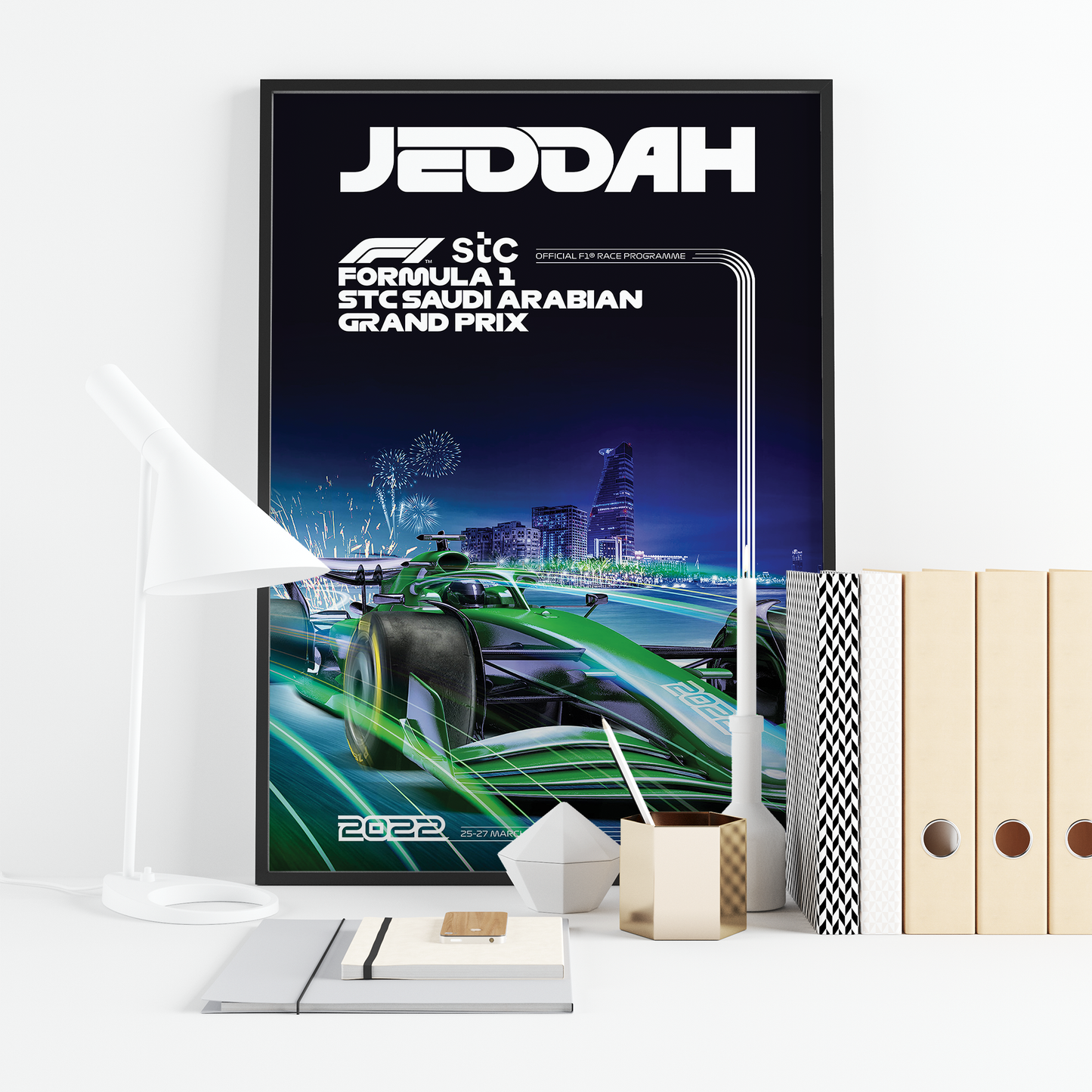 Saudi Arabia GP Official 2022 F1 Poster