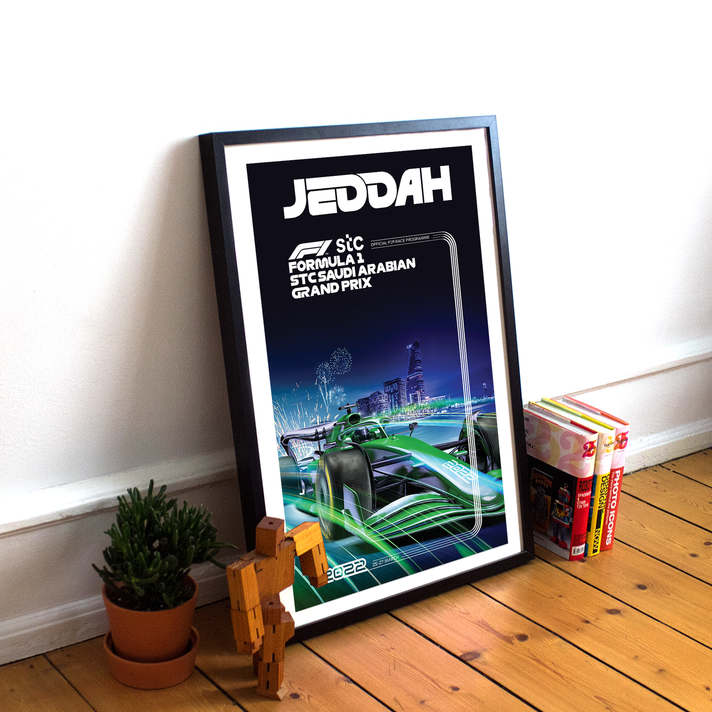 Saudi Arabia GP Official 2022 F1 Poster