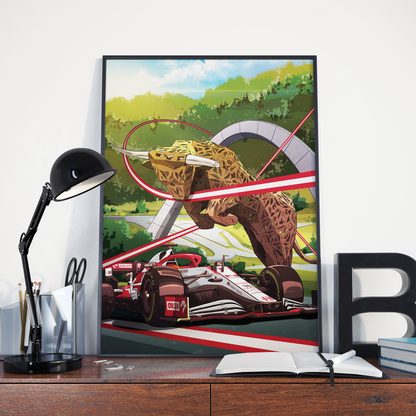 Austria 2021 Alfa Romeo F1 Poster image 0