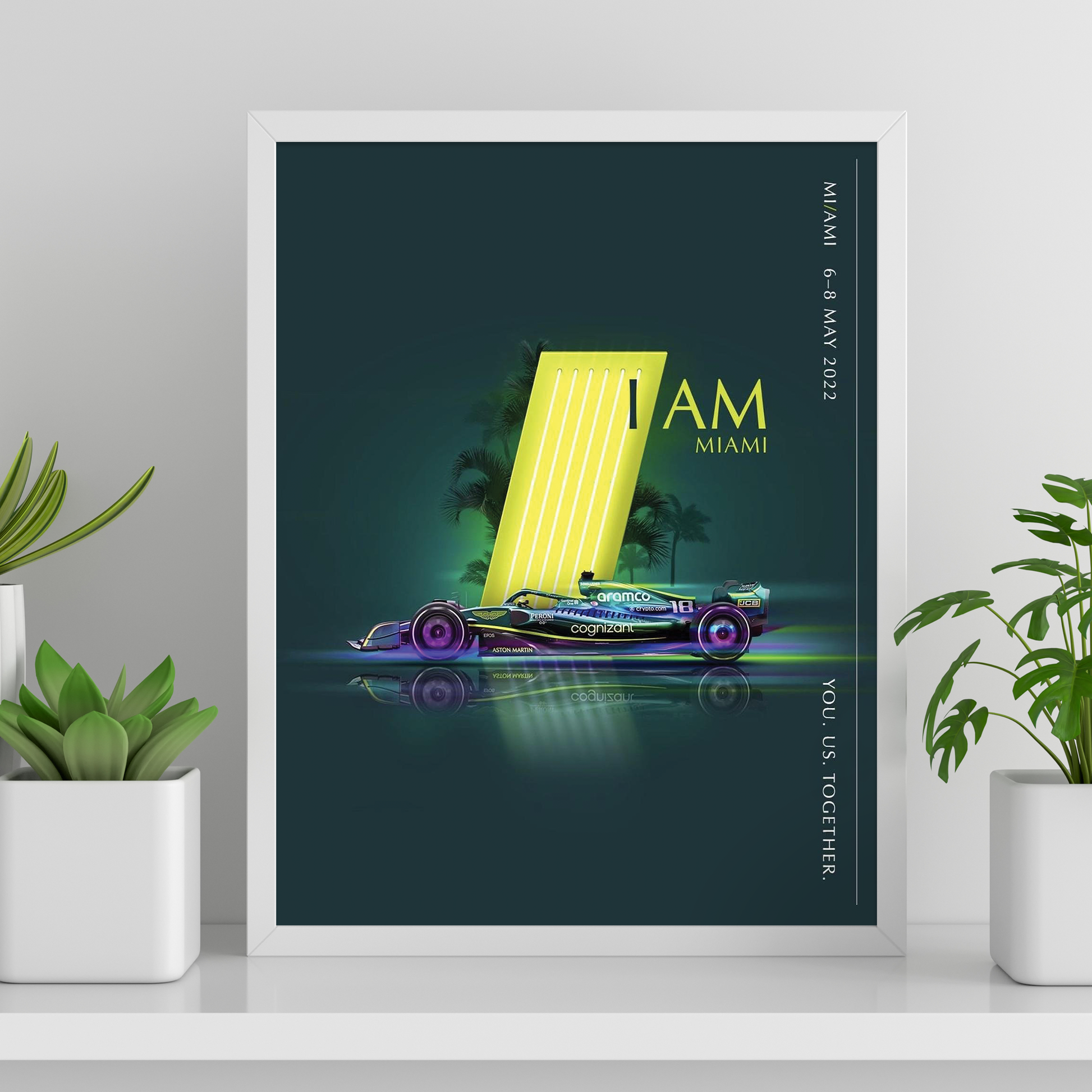 USA 2022 Aston Martin F1 Poster image 0